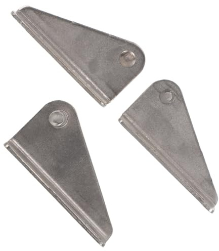 BESPORTBLE 3 Piezas Bisagra Puerta Congelador Acero Inoxidable Resistente para Uso Comercial Compatible con Frigoríficos y Arcón Congelador Accesorios Frigoríficos Duraderos