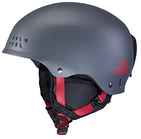 K2 Skis Herren Skihelm/Snowboardhelm Phase PRO Gunmetal - Gunmetal - Größe: M - 10D4013.4.3.M