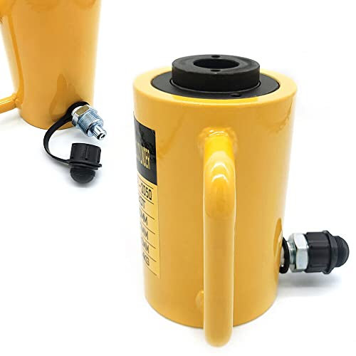 Pompa olio manuale cilindro idraulico Jack strumento per dispositivo pesante 2 pollici 44000LB (20 toni, 50 mm)