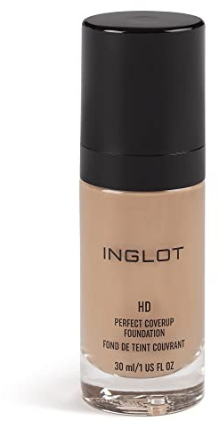 Inglot HD Perfect Coverup Foundation, Für einen langanhaltenden Effekt mit HD Pigmenten, Hypoallergen, natürliches, makelloses Aussehen, mit weißen Trüffelextrakts, 30 ml : 82