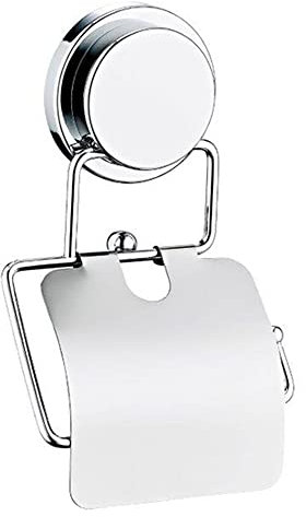 Metalife Portarrollos de Papel higiénico sin taladros con Tapa