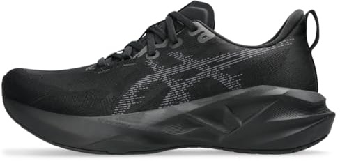 ASICS Men's NOVABLAST 5 Running Shoes, 10.5, Black/Carrier Grey