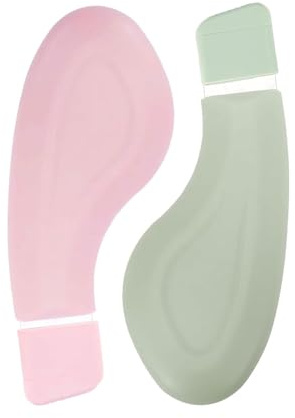 MOPZIJA 2PCS Outil pour Enlever les Points Noirs, Silicone pour le Nez Grattoir pour Points Noirs Spatule pour le Visage Nettoyage Profondeur Extracteur de Pores Doux et Sûr pour la Peau et le Nez