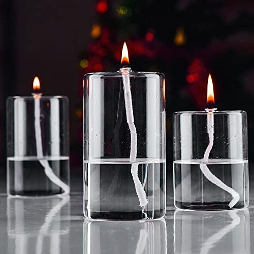 BOZHEN Flytande transparent glasoljelampa modern hantverk fotogenlampa hem nödbelysning nattlampa utsökt hantverk dekorativa lampor oljelampor för inomhusbruk