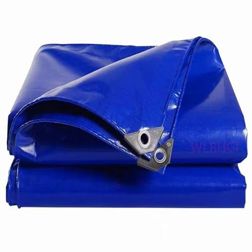 WLRHGl Pro Lona Reforzada, 1.5 x 2.5 m Lona Remolque Lona Piscina con Ojales Funda Protectora para Techo, Barco, Muebles, Jardín, Piscina, Coche WLR010, Azúl