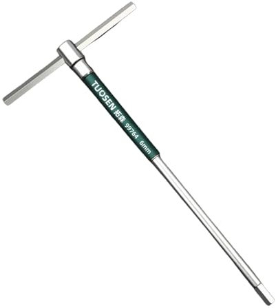 Clés à six pans creux en T 5/3/4/5/6/8/10 mm Clé à douille en T métrique