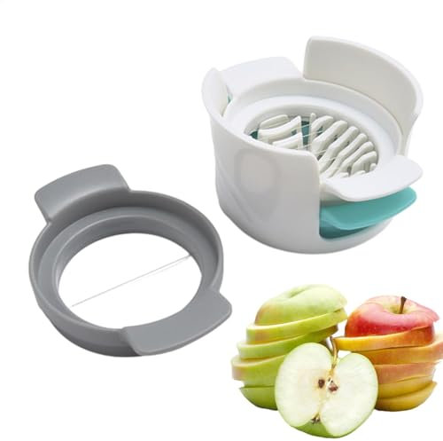 LearnLyrics Cortadora De Huevos Para Huevos Duros Resistente,Rebanadora De Huevos Duros - Cortador de huevos cortador de champiñones y fresas | Cortador de huevos duros, picador de huevos, rebanador