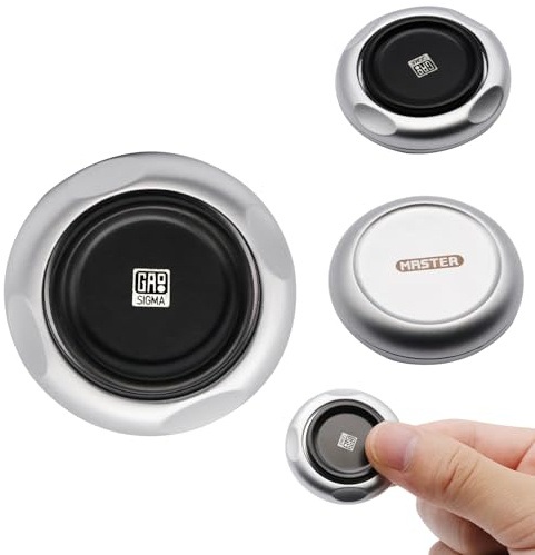 7JI Fidget Toys para Adultos, Deslizador Metálico para Aliviar el Estrés | Juguete Office Zappel, Juguetes Sensoriales, Gadget Genial para El Autismo, El TDAH y Regalos para Amigos