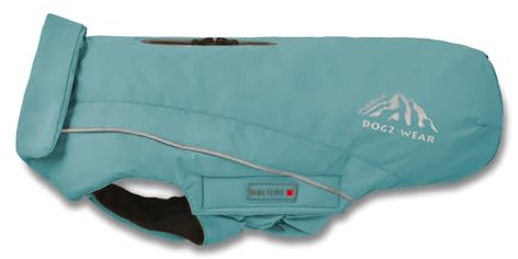 Wolters Wolters Skijacke Dogz-Wear | Wintermantel für Hunde | Farbe Türkis | Größe 46 (Rückenlänge 45-47 cm)