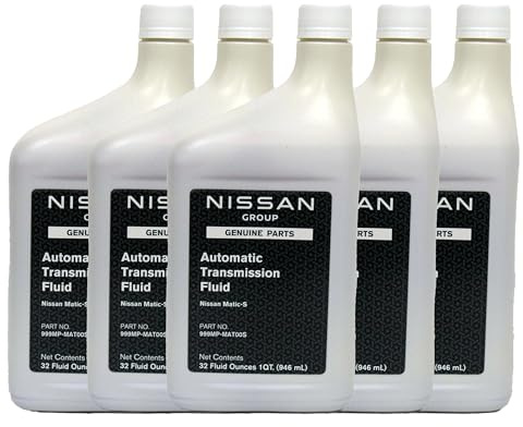 Genuine Nissan OEM Matic-S Transmission Fluid 999MP-MTS00P (5 Quarts)