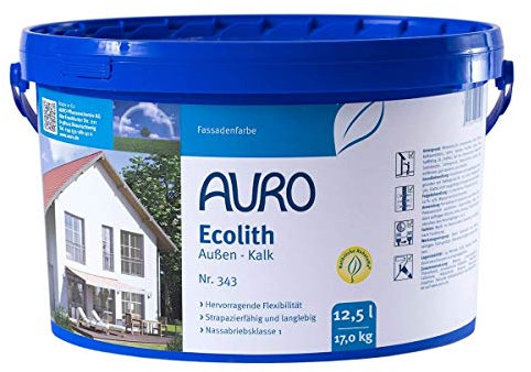 AURO Ecolith Außen-Kalkfarbe 343-12,50 L