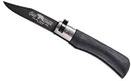 Old Bear - Couteau Total Black Virole Grise S