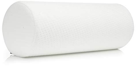 AllSett Health Large Cervical Neck Support Pillow, Memory Foam Bolster Pillow for Sleeping, Roll Pillow for Neck, Back & Shoulder Pain Relief, 17 in Length x 6 in | Removable Washable Cover