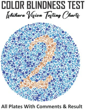 Color Blindness Test , Ishihara Vision Testing Charts: All Plates With Comments & Result