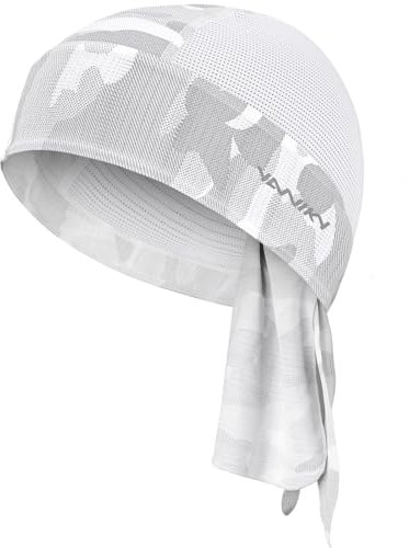 YANIKY Sports Bandana Cap Durag Atmungsaktiv Bandana Kopftuch Herren Damen Laufmütze Turban Sommer Fahrradmütze