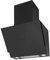 electriQ 60cm Angled Cooker Hood with Hand Gesture Sensor - Black
