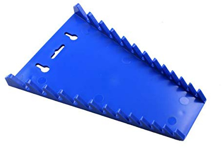US PRO Spanner Wrench Holder Storage Rack Tray for 12 Spanners 1682