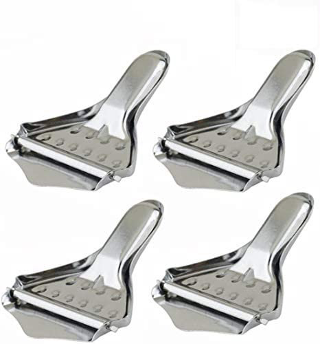 OFKPO 4 Pcs Presse Citron INOX Manuel, Presse Tranche Citron Manuel Lemon Squeezer, Presse Agrumes à Levier Manuels de Cuisine