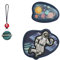 Step by Step Magic MAGS Star Astronaut Cosmo, blau-grau, 3-teilig, 2 Magnet-Applikationen und 1 Anhänger, Ergänzung für Schulranzen oder Vorschulrucksack
