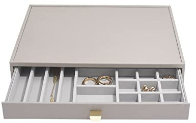 Stackers Taupe Supersize All In One Jewellery Drawer Layer