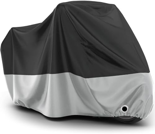 Telo Moto per Honda Ape 50 2002-2016, Prevenire Pioggia Uccelli Escrementi Uccelli Motociclo Protezione Copertur,XXXXL 295x110x140cm