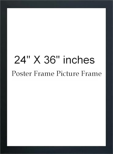 Black Poster Frame 24 X 36 inches Picture Frame