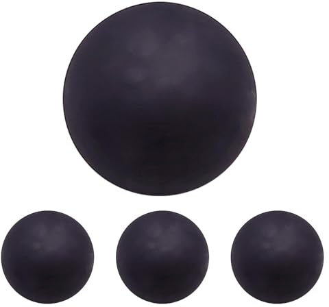 Pelota Squash Principiante - Pack 4 Bolas | Alta Elasticidad, Visibilidad | Alta, Mini Pelotas Rebote Profesional, Entrenamiento Jugadores, Deportes Exterior