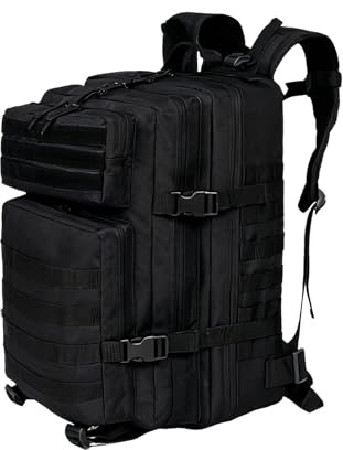Lawaia 50l Sac à Dos Voyage Loisir, Sac à Dos Pour Moto Trekking RandonnéE Camping PêChe Escalade Alpinisme Ou Utilisation Quotidienne