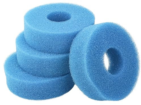 LTWHOME Compatible en Mousse Éponge Filtre 25PPI Convient pour Laguna Pression Flo 5000 (Paquet de 4)