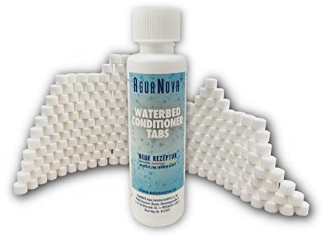 Wasserbetten Tabletten - Agua Nova ® Tabs Conditioner Tabletten ohne kleckern Wasserbetten Wasserkissen 40 Stück = 40g