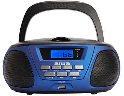 Aiwa Radio Cassette con CD BBTU300BL