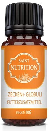 NEU: SaintNutrition® Anti ZECKEN Globuli für Hunde und Katzen – natürliche Behandlung für Ihr Haustier mit Sofortwirkung – Schutz hochwirksam