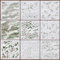 9-Stücke Camo Schablonen für Sprühfarbe, wiederverwendbare Vorlagen, Camouflage Muster Camo Farbe Schablonen für Boot DIY Handwerk (30 * 30cm Camo)