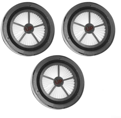 Filtro eficiente de 3 piezas para aspiradora inalámbrica Ultenic U11 PRO, esencial para alérgicos