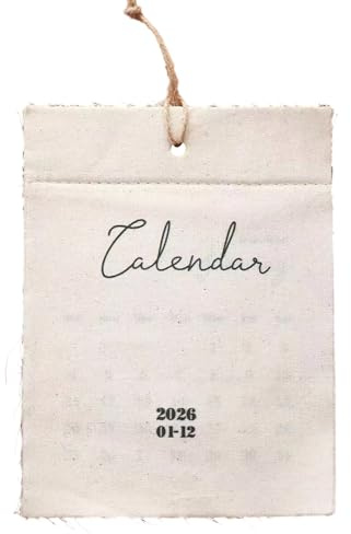 Calendario da parete 2026 per bambini, 12 mesi, planner educativo per casa e scuola, tessuto di alta qualità con organizzazione mensile da appendere, calendario per studenti, insegnanti, ufficio