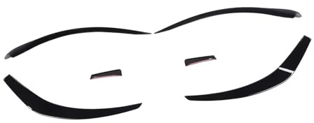 Yctze Set di 6 Spoiler Fendinebbia per Paraurti Anteriore Lucido per CLA-C117 X117 Pre-lifting 2013-2015 - Migliora l'aerodinamica e