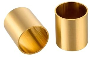Mässing Kopparhylsa Kopparbåge Ringrör Handtag Personal Kopparrör Ut Diameter 24/25/26~40mm Tjocklek 1mm(25X1X12mm 1PCS)