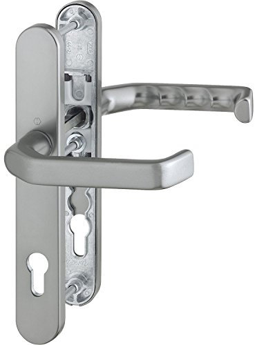 HOPPE Poignée de plaque étroite Liverpool - Sur plaque longue PZ 92, 67-72, acier