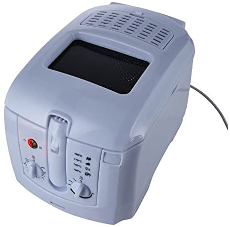 Fritteuse MD 12814 1800 Watt Temperatureinstellung Sichtfenster weiß