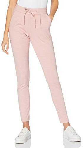 ICHI IHKATE PA2 Damen Sweathose Sweatpants Relaxhose mit Stretch Schmaler Schnitt mit Elastikbund, Größe:S, Farbe:Rose Smoke MLG (12524)