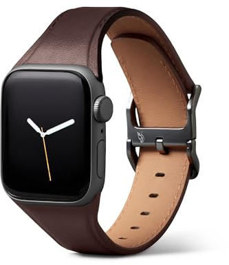 Bellroy Classic Watch Strap (Kompatibel mit Apple Watch 38-42mm, Armband für Beruf und Freizeit) - Ganache