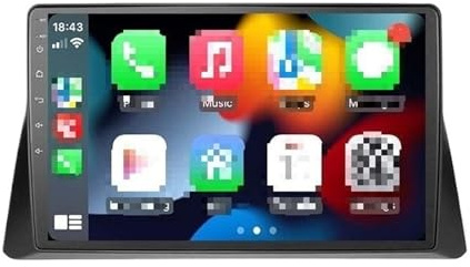 Sistema de navegación para automóviles Estéreo para Coche para Honda para Accord con Android 12.0 Wi-Fi 2 GB de Almacenamiento + 32 Radio navegación GPS