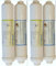 Osmoclean 2 x Ersatzfilter Set für 3-stufige Umkehrosmoseanlage/Osmoseanlage Filter Qualitätsmarke