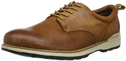 Hush Puppies Men's Dylan Oxford, Tan, 12 UK