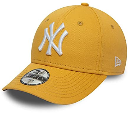 New Era New York Yankees Cap 9Forty MLB Basecap verstellbar Baseball Kinder Kappe gelb - Child