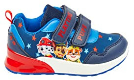 Paw Patrol Boys Light Up Trainers Blue Size 5-10 Infant (Blue, Numeric_10)