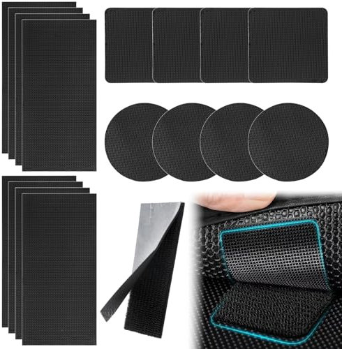 SMCEHEYA 16PCS Rug Gripper for Carpeted Floor Carpet Stickers for Rugs Stop Rugs Moving on Carpet for All Kinds of Rugs, Suitable Carpet Grippers for Marble