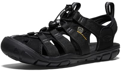 KEEN Women's Clearwater CNX Lightweight Sandals, Black/Black, 5
