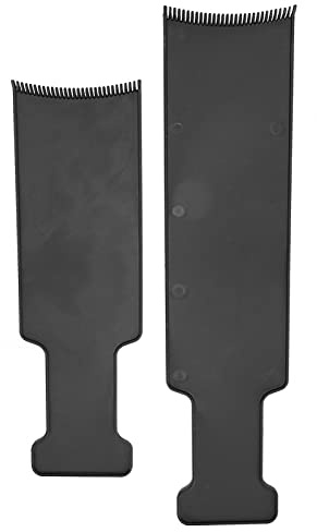 Flat Top Comb Balayage Board Parrucchiere fai da te Uso fai da te per la colorazione dei capelli multicolore a casa