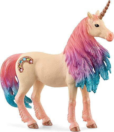 schleich BAYALA | Marshmallow Einhorn Stute 70723 | detailgetreue, fantastische Figuren | tolles Geschenk für Mädchen und Jungen | schöne Sammelfiguren | Spielfigur ab 5 Jahren | 13 x 4 x 13 cm